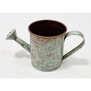 Hallmark Marjolein Bastin Watering Can Green Collectible Garden Figurine